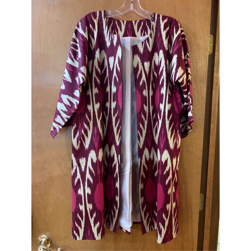 Bohemian Long Open Coat #handmade #clothes